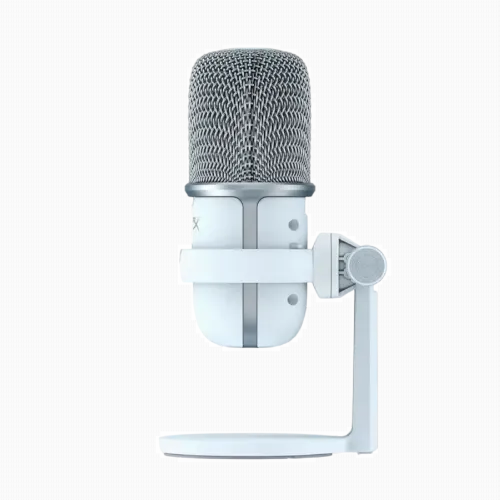 Портативный записывающий микрофон HyperX SoloCast, Проводной аналоговый, Белый