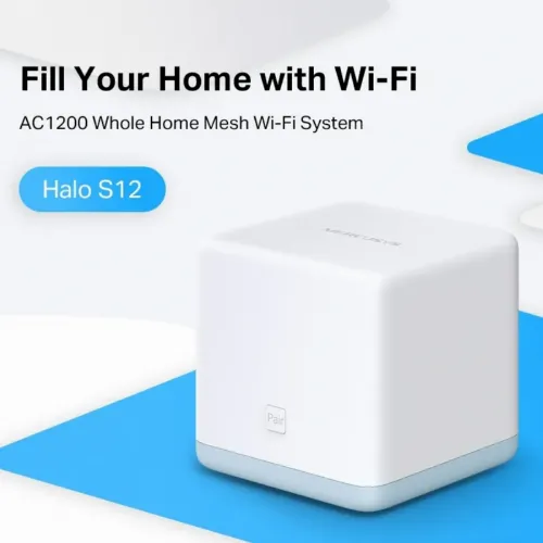 Домашняя Mesh Wi-Fi система MERCUSYS Halo S12 (2-pack), Белый
