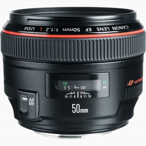 Obiectiv foto Canon EF 50mm f/1.2L USM