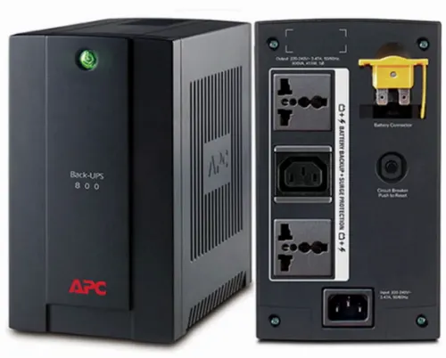Источник бесперебойного питания APC Back-UPS BX800LI, Линейно-интерактивный, 800VA, Башня