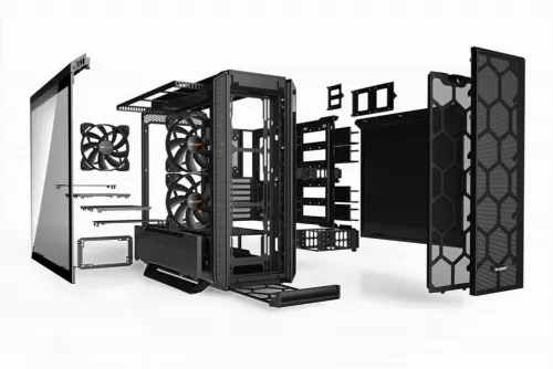 Carcasă PC be quiet! Silent Base 802 Window, Midi-Tower, ATX PS2 , Negru