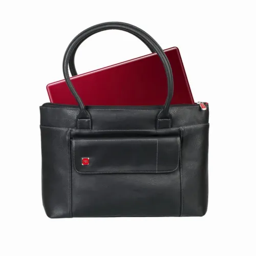 Geantă pentru Laptop RivaCase Orly, 15.6", Poliester, Negru