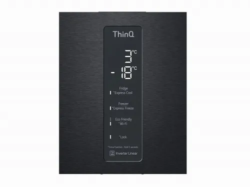 Frigider LG GBB72MCUDN, Negru
