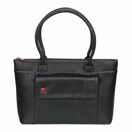 Geantă pentru Laptop RivaCase Orly, 15.6", Poliester, Negru