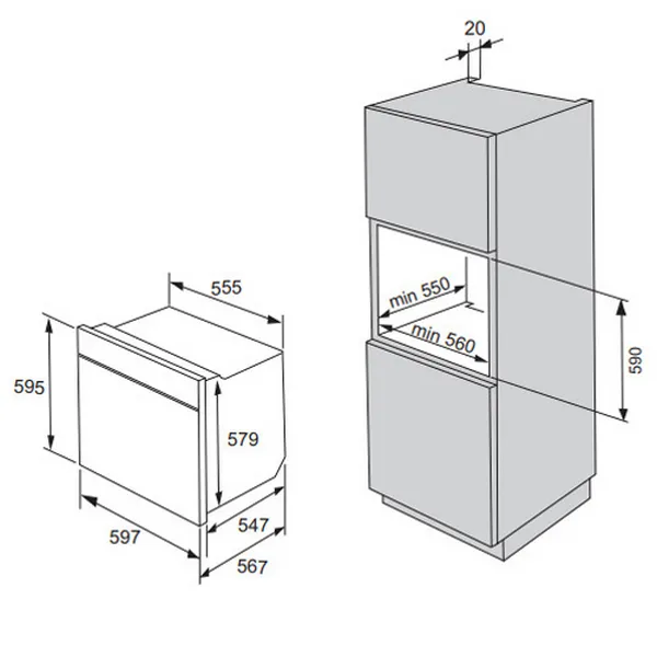 Cuptor Electric Gorenje BO 76 SYW, Alb