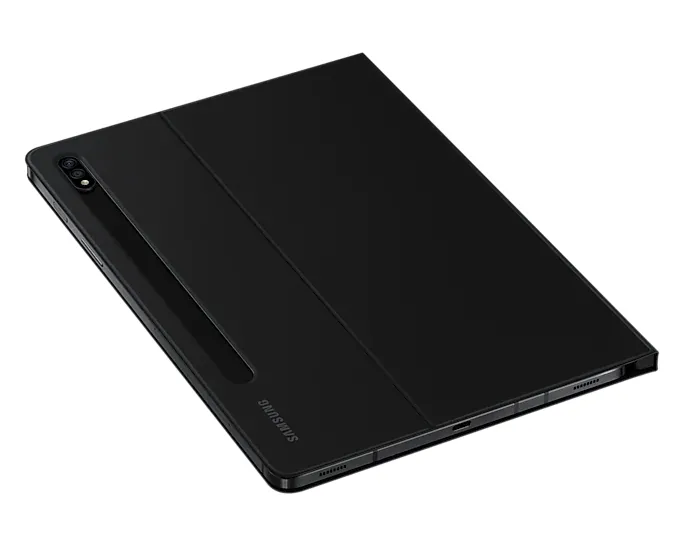 Чехол для планшета Samsung Tab S7 Book Cover, 11", Полиуретан, Чёрный