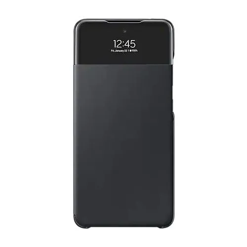 Чехол книжка Samsung S View Wallet Cover Galaxy A52, Чёрный