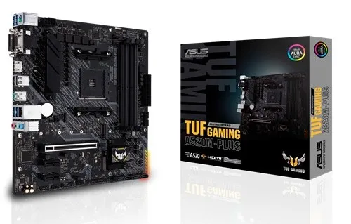Placă de bază ASUS TUF GAMING A520M-PLUS, AM4, AMD A520, Micro-ATX