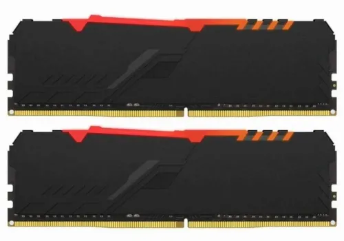 Memorie RAM Kingston HyperX FURY RGB, DDR4 SDRAM, 3200 MHz, 16GB, HX432C16FB3AK2/16