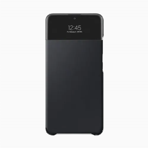 Чехол книжка Samsung S View Wallet Cover Galaxy A52, Чёрный