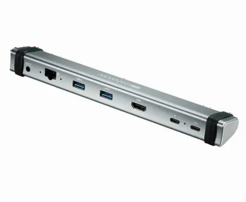Docking Station Canyon DS-6, 6-in-1, 2xUSB Type-C, 2xUSB 3.0, 1xHDMI 2.0, 1xLAN, 3.5mm