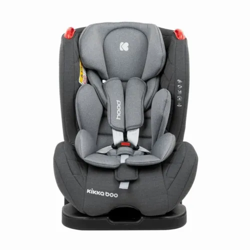 Детское автокресло Kikka Boo Hood, Группа 0+/1/2 (до 25 кг), Серый