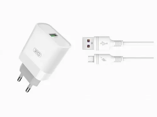 Încărcător XO L63, 15W, Alb