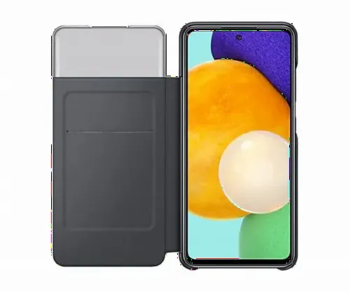 Чехол книжка Samsung S View Wallet Cover Galaxy A52, Чёрный