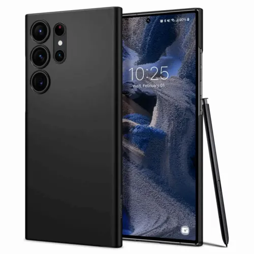 Чехол Spigen Samsung S23 Ultra, Airskin, Чёрный