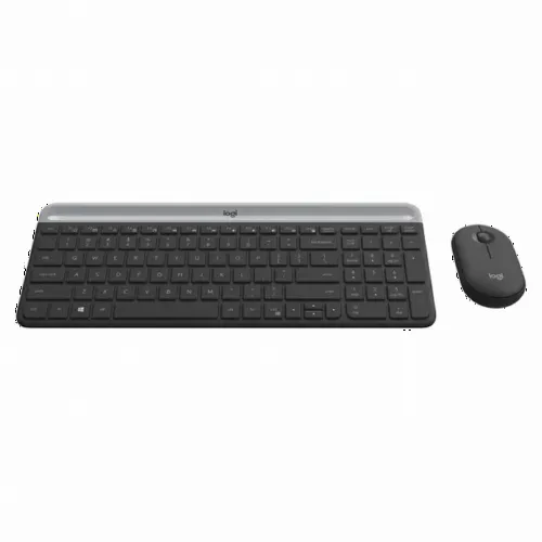 Set Tastatură + Mouse Logitech MK470, Fără fir, Negru