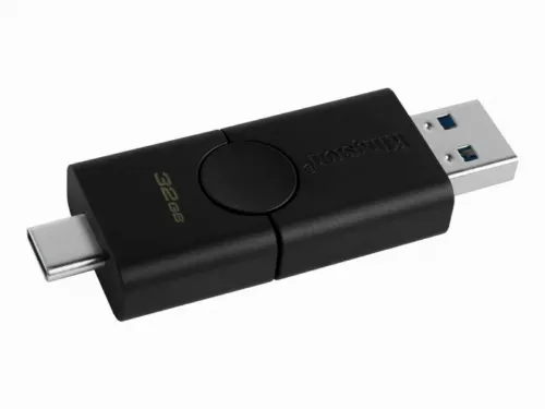 Memorie USB Kingston DataTraveler Duo, 32GB, Negru