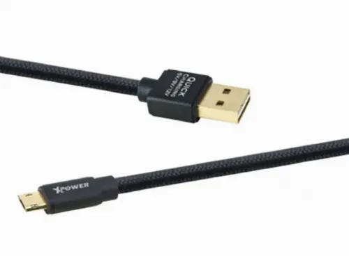 Micro-USB Cable Xpower, Speed Cable, Black
