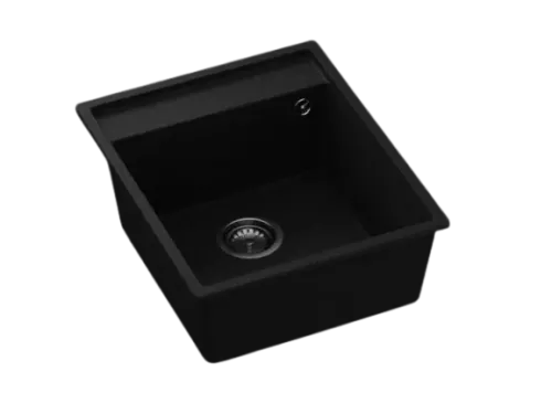 Chiuveta SanDonna Emma 490 (Negru Metalic)