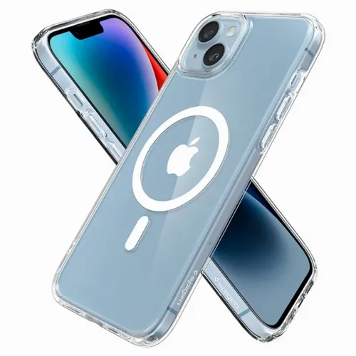 Чехол Spigen iPhone 14, Ultra Hybrid Mag Magsafe, Белый