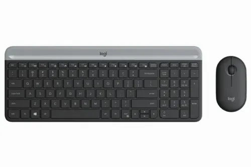 Set Tastatură + Mouse Logitech MK470, Fără fir, Negru