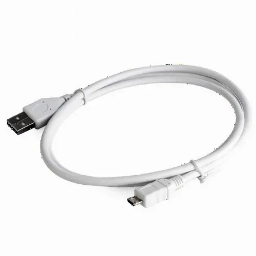 Cablu încărcare și sincronizare Cablexpert CCP-mUSB2-AMBM-W-0.5M, USB Type-A/micro-USB, 0,5m, Alb