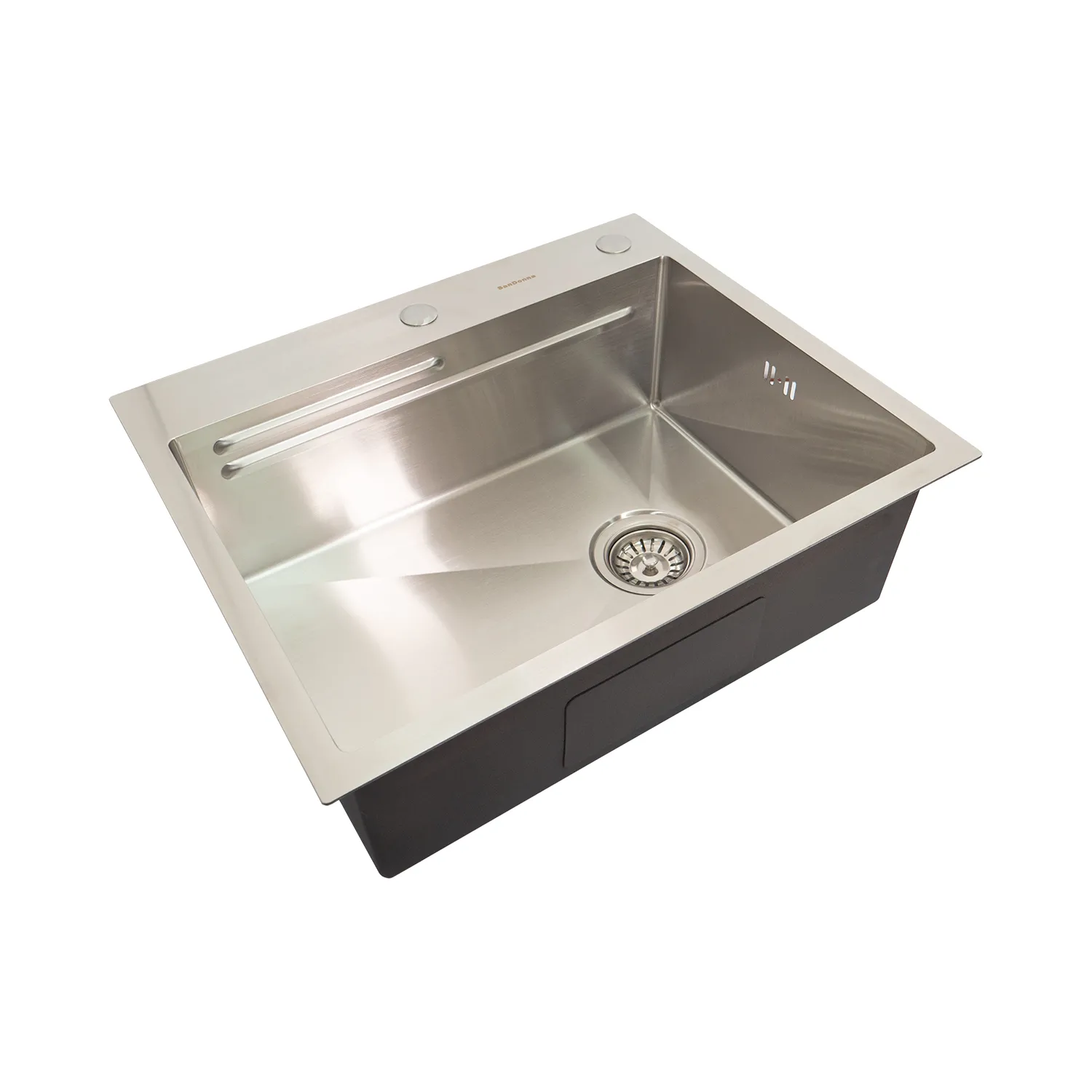 Кухонная мойка handmade SanDonna HD6050 (Хром)