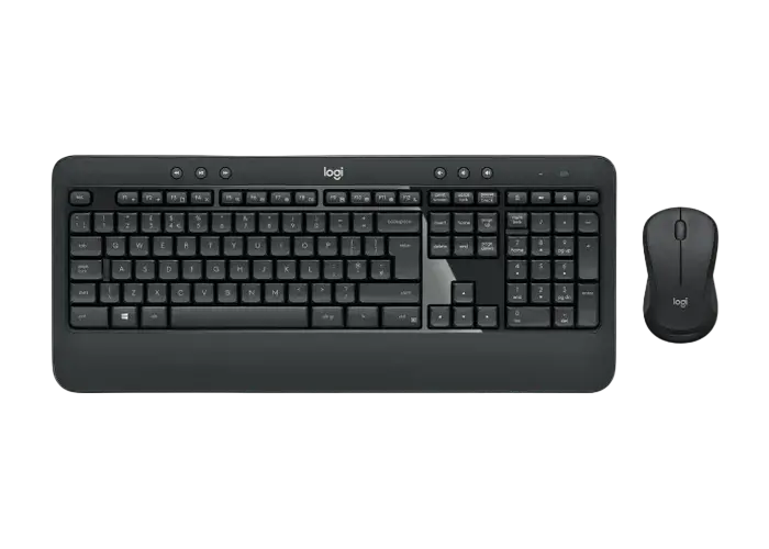 Клавиатура и мышь Logitech MK540, Беспроводное, Чёрный