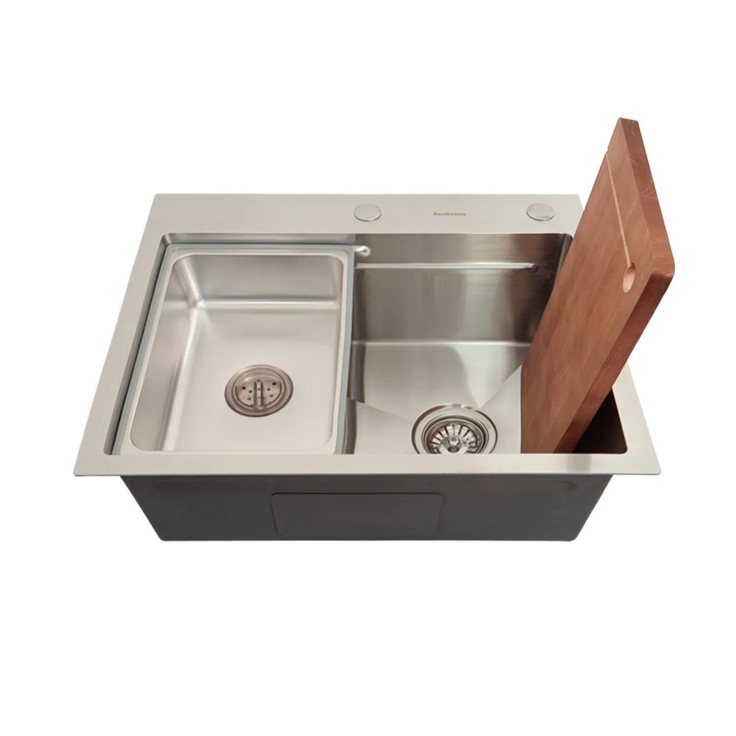 Кухонная мойка handmade SanDonna HD6050 (Хром)