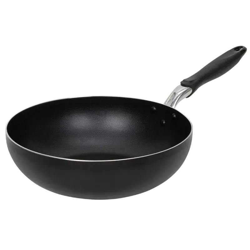 Tigaie RESTO 93603, 30cm, Negru