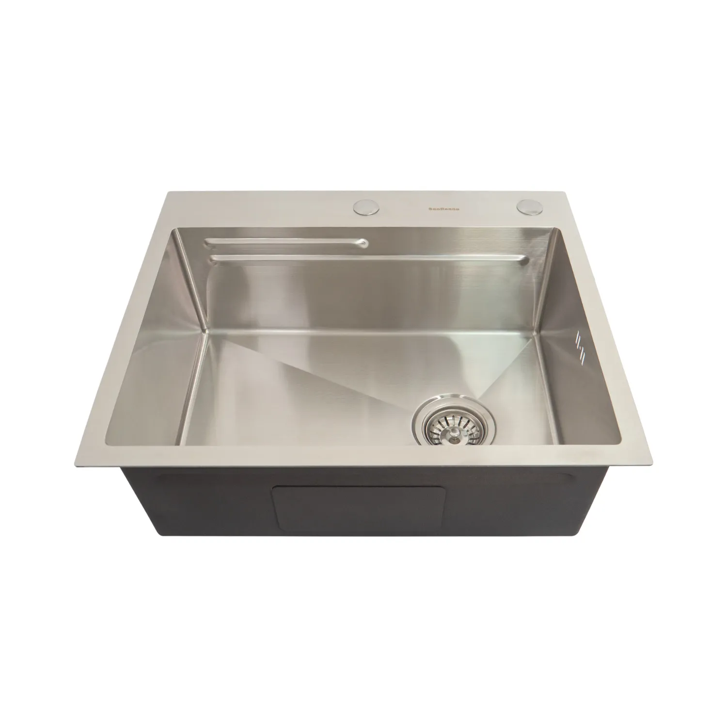 Кухонная мойка handmade SanDonna HD6050 (Хром)