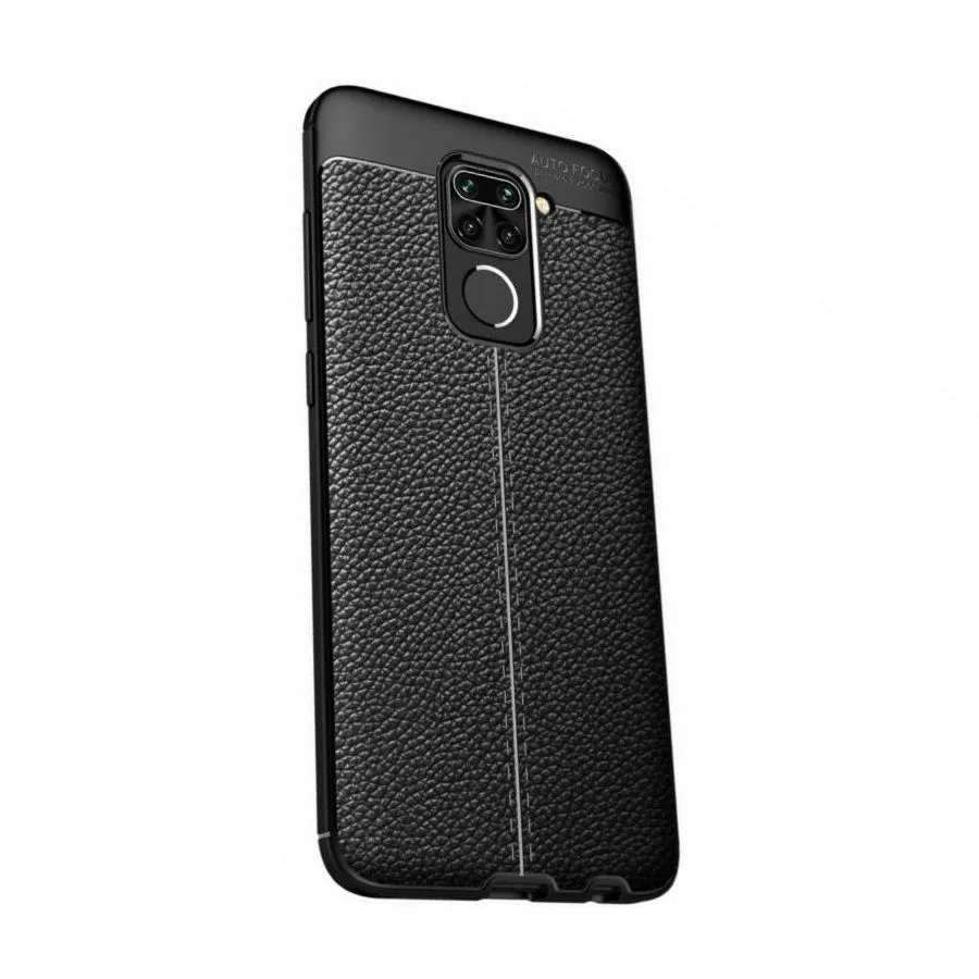 Xcover husa p/u Xiaomi RedMi Note 9, Leather, Black 