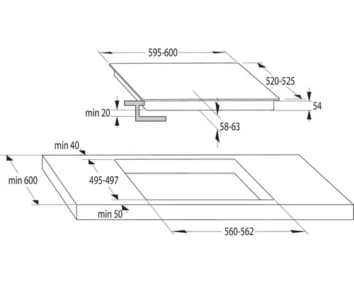 Индукционная варочная панель Gorenje IT 640 WSC, Белый