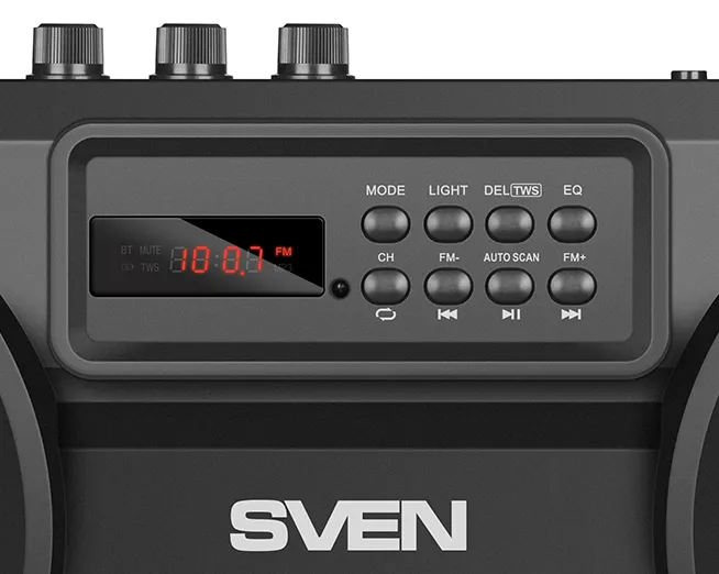 Портативная колонка SVEN PS-580, Чёрный
