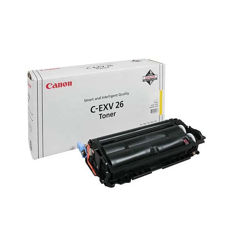 Тонер-картридж Canon C-EXV26 (1657B006), 1,09кг, Жёлтый