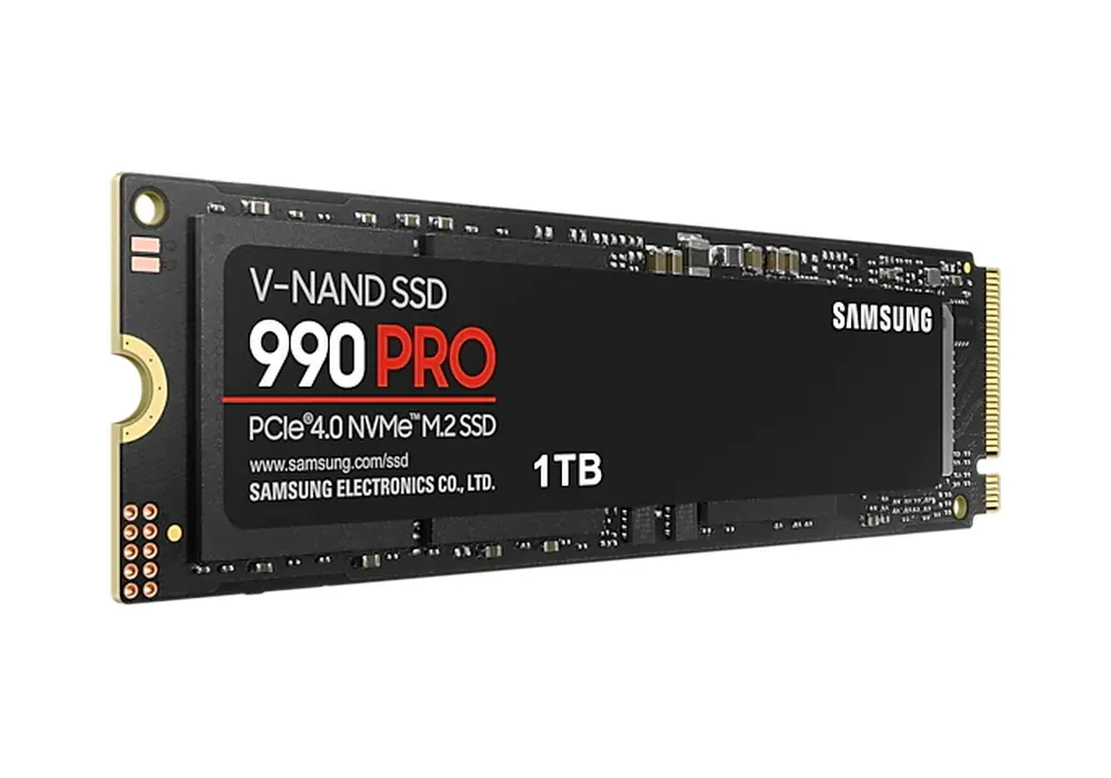 Накопитель SSD Samsung 990 PRO  MZ-V9P1T0BW, 1024Гб, MZ-V9P1T0BW