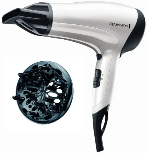 Фен Remington Power Volume D3015, 2000 Вт, Белый | Чёрный