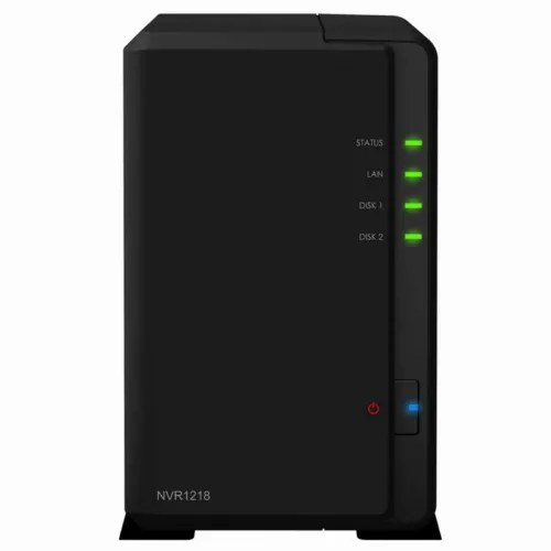 Stocare atașată la rețea SYNOLOGY NVR1218, Negru