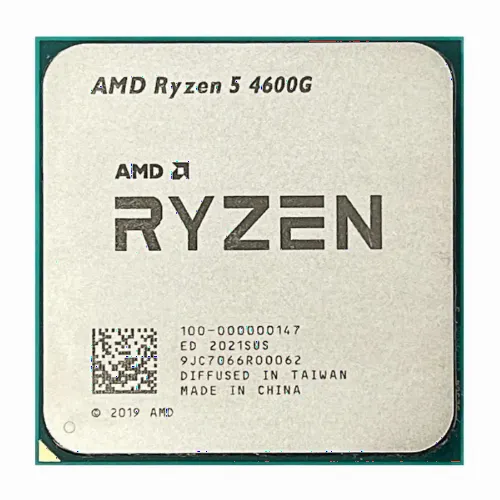 Процессор AMD Ryzen 5 4600G, Radeon Graphics, Box