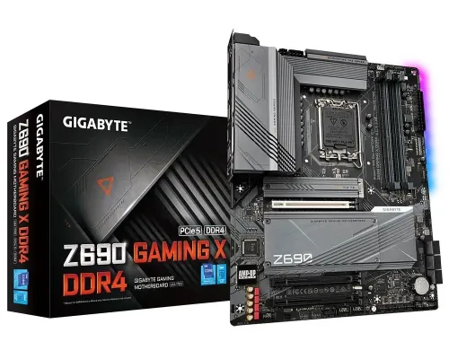 Placă de bază Gigabyte Z690 GAMING X DDR4, LGA1700, Intel Z690, ATX