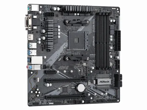 Placă de bază ASRock B450M PRO4 R2.0, AM4, AMD B450, Micro-ATX