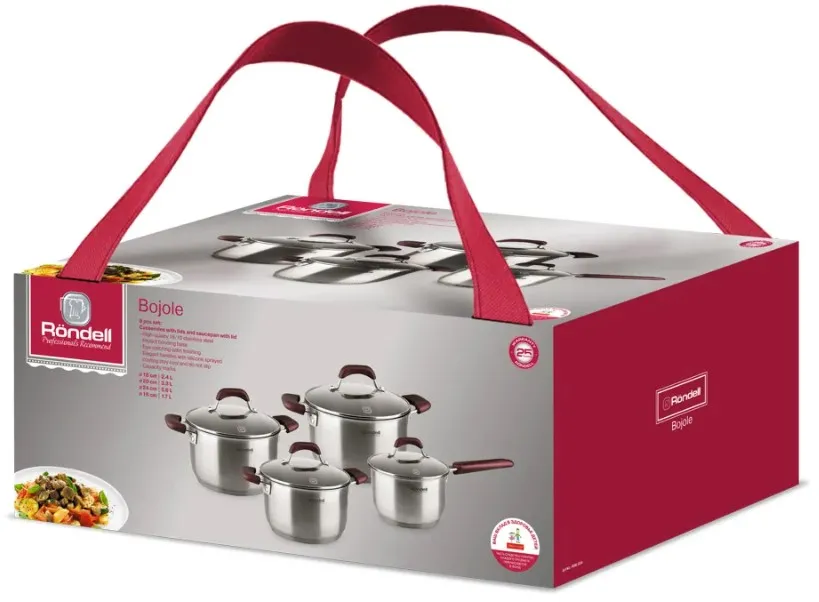 Set de vase Rondell RDS-824, 5,6L, Stainless Steel