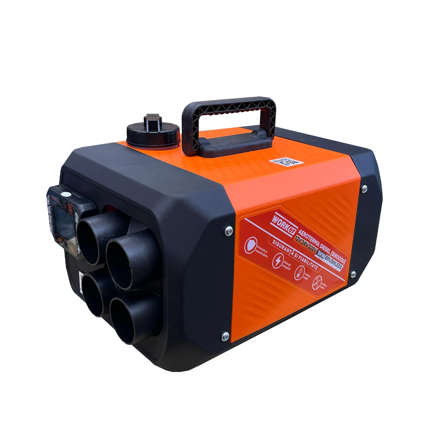 Aeroterma diesel Sirocou TECHNOWORKER 12/24/220 5 KW BRUSHLESS