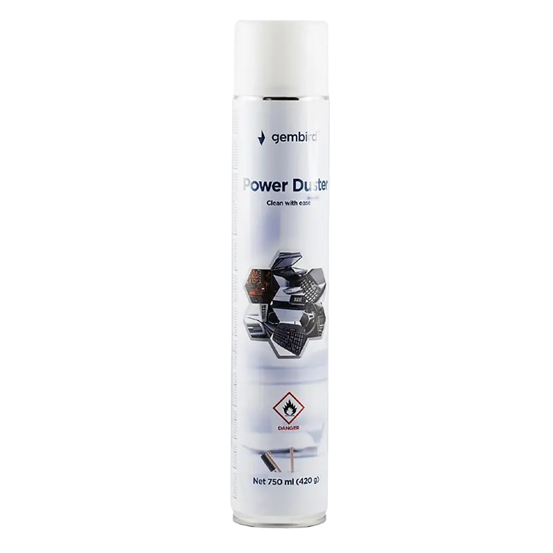 Spray de curățare cu aer comprimat Gembird CK-CAD-FL600-01, Universal