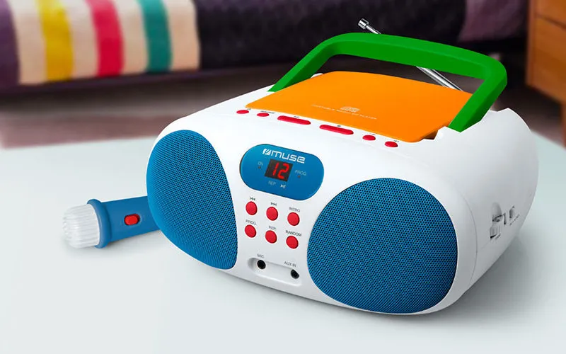 Портативное радио MUSE MD-203 KMC, Разноцветный