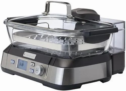 Пароварка Cuisinart STM1000E, Нержавеющая сталь