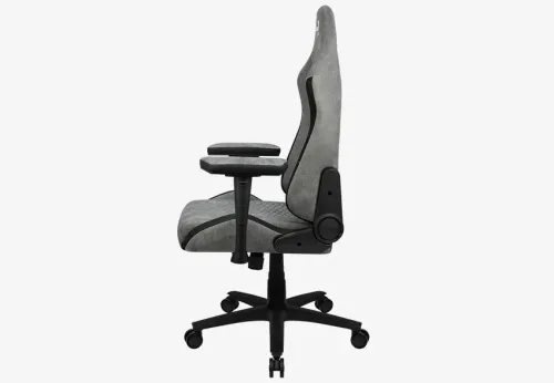 Gaming Chair AeroCool Crown AeroSuede Stone Grey, User max load up to 150kg / height 170-190cm
