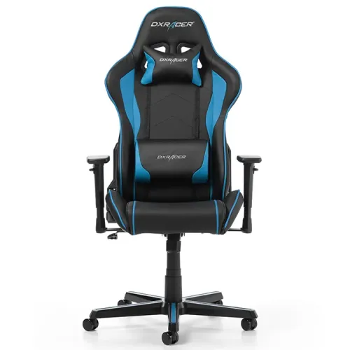 Игровое кресло DXRacer Formula, Искусственная кожа, Черный/Синий