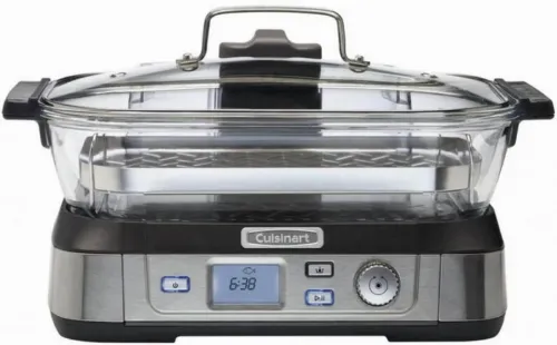 Пароварка Cuisinart STM1000E, Нержавеющая сталь