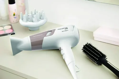 Фен Rowenta Studio Dry Glow CV5830F0, 2100 Вт, Белый | Розовый